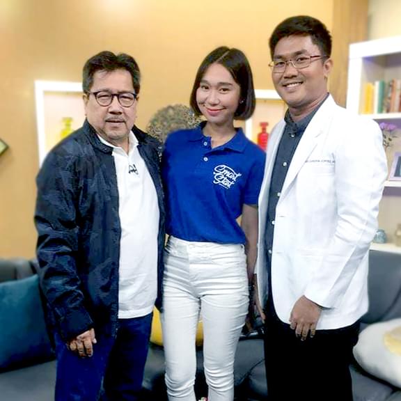 Jezze Gibaga and Doctor Jemuel Darson Cortez of Smart Start Session TV Guesting 