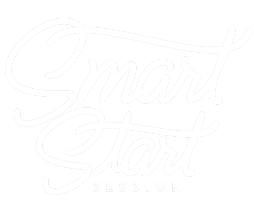 Smart Start Session About Us White Logo