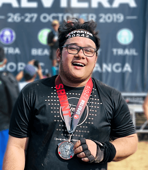 Paulo Tumalad Finished His First Spartan Race Philippines